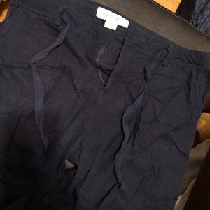 Linen pants size large worn once!